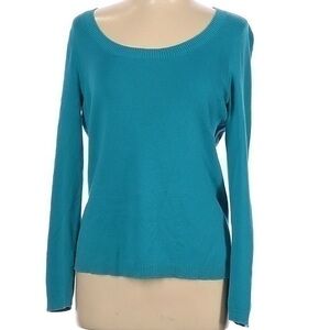 Ann Taylor LOFT Blue Sweater, Small Pullover